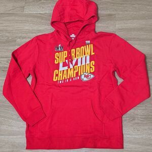 Kansas City Chiefs Super Bowl LVIII Champions Hoodie – Size L (Brand New)